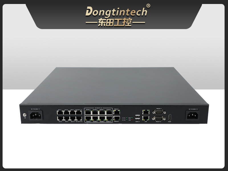 PA视讯1U工控机,赛扬J1900工业电脑,DT-61011-J1900MC